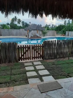 A piscina em ou perto de Casas Capulana