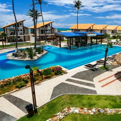 A piscina em ou perto de Taiba Beach Resort Casa com piscina