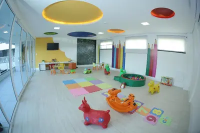 O clube infantil de Apart Porto das Dunas