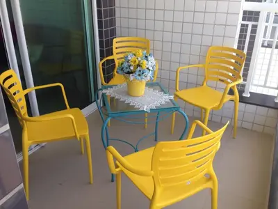 A planta de Apartamento com vista pro mar - Beach Way