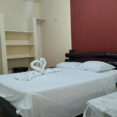Uma cama ou camas num quarto em Casa Cohiba
