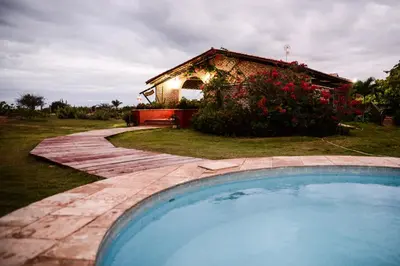 A piscina em ou perto de Oh! Linda Pousada