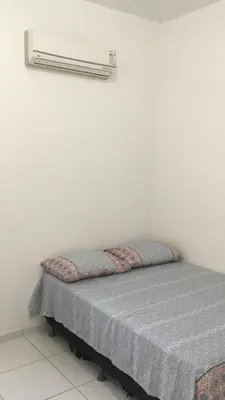 Uma cama ou camas num quarto em Casa Max