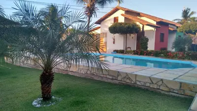 A piscina em ou perto de Chalés do Otto e Karine