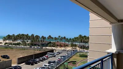 A planta de Apartamento condomínio Bech Village Fortaleza