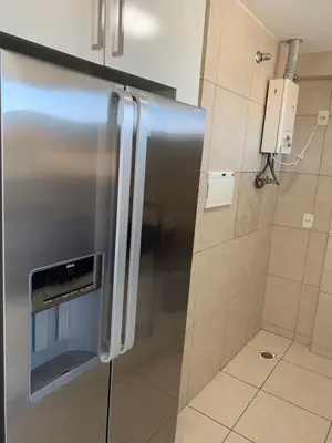 A cozinha ou kitchenette de Apartamento condomínio Bech Village Fortaleza