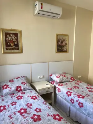 Uma cama ou camas num quarto em Apto próximo ao Shopping Iguatemi e Centro de Eventos