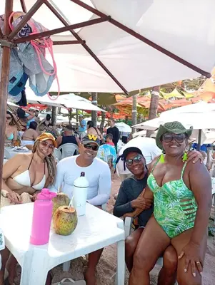 Os clientes hospedados em Pousada Centro e Praia