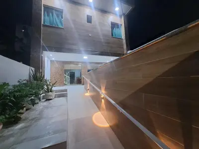 A planta de Pousada Centro e Praia