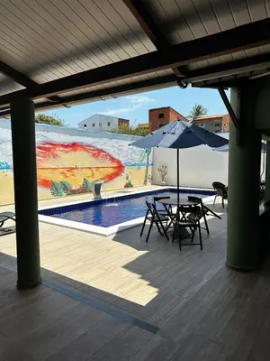 A piscina em ou perto de Pousada Arco Iris Fortaleza