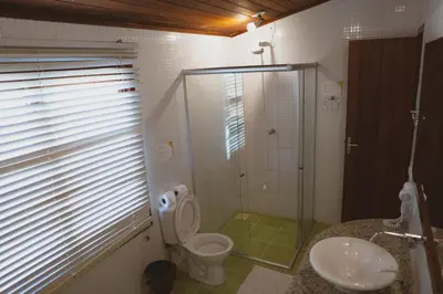 Uma casa de banho em Hotel Vila Jardim Parajuru