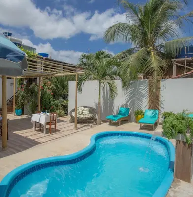 A piscina em ou perto de Pousada Jerimar