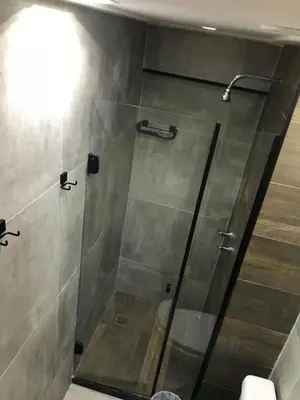 Uma casa de banho em Apartamento Vista Mar