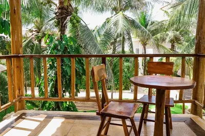 Uma varanda ou terraço em Vila Coqueiros Boutique Hotel