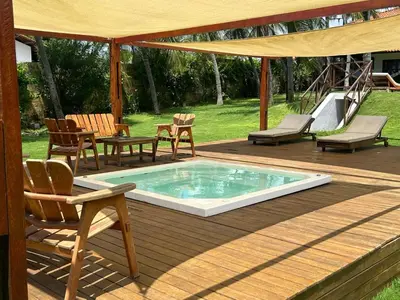 A piscina em ou perto de A Villa 8 suites 30 pessoas