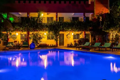 A piscina em ou perto de Hotel de Charme Castelinho