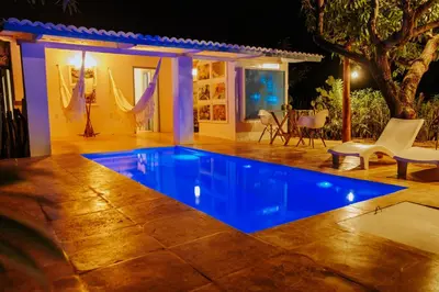 A piscina em ou perto de Refugios Parajuru - Casa Manga