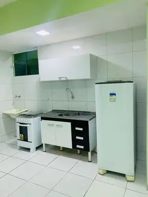 A cozinha ou kitchenette de Hotel Letiva Arco