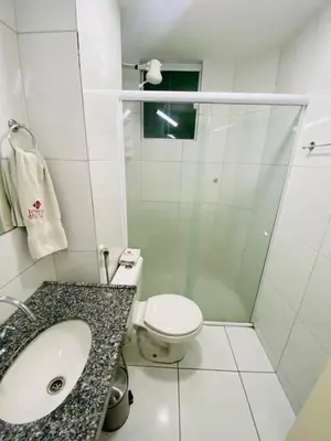 Uma casa de banho em Hotel Letiva Arco