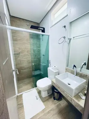 Uma casa de banho em Star Hotel