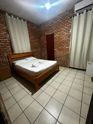 Uma casa de banho em Hotel Olho D'água - Baturité