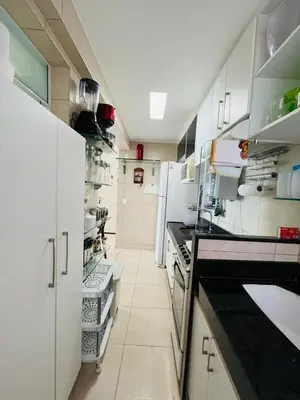 A cozinha ou kitchenette de Cond. Beach Village Residence 1