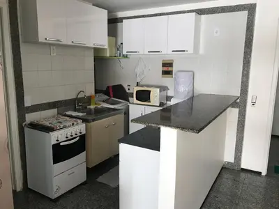 A cozinha ou kitchenette de Apartamento na melhor localização de fortaleza!!
