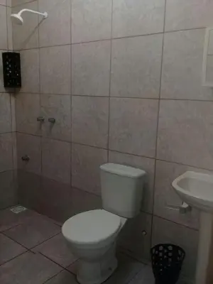 Uma casa de banho em casa na praia de guajiru
