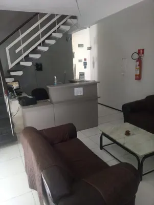 Uma área de estar em Pousada Atlantico Centro - Fortaleza