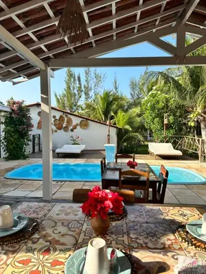 A piscina em ou perto de Pousada da Renata