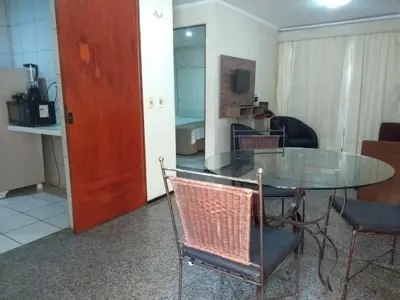 A cozinha ou kitchenette de Ocean Tower Fortaleza
