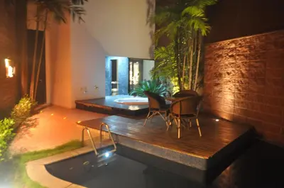 A piscina em ou perto de Palace Fortaleza Centro de Eventos motel