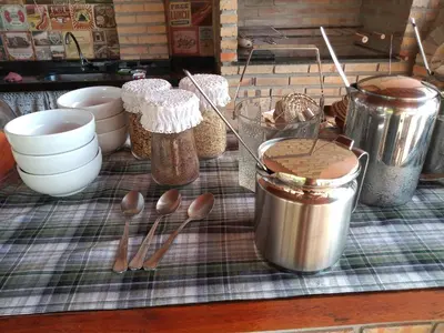 A planta de Villa Bianca Suítes
