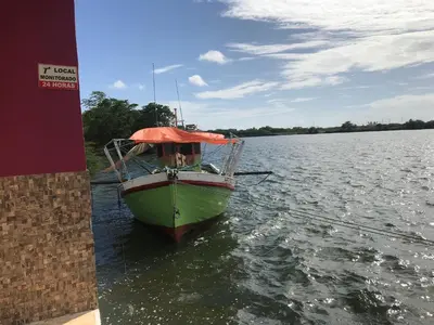 Paisagem natural perto deste parque de campismo