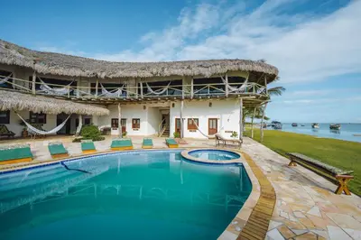 A piscina em ou perto de 7 Beaufort - Kitesurf Pousada