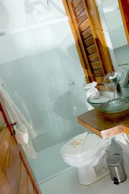 Uma casa de banho em Villa Água de Coco