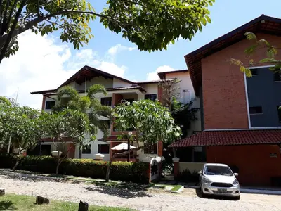 O edifício onde o apartamento está situado