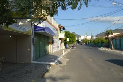 A vizinhança circundante ou próxima das estalagens