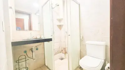 Uma casa de banho em Apt no Taiba Beach Resort