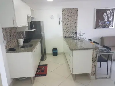 A cozinha ou kitchenette de Landscape Beira mar