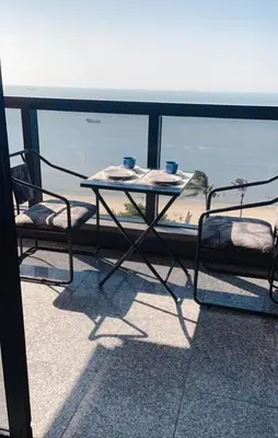 Uma varanda ou terraço em Avenida Beira Mar, The Best view!