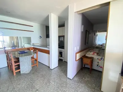 A cozinha ou kitchenette de Avenida Beira Mar, The Best view!