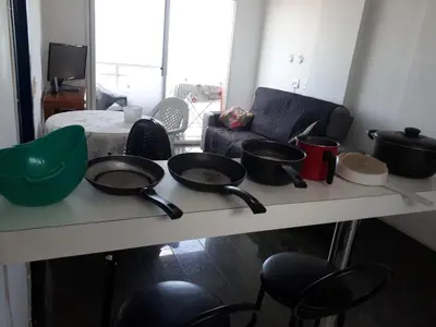 A planta de Apartamento Beira mar