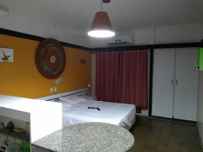 A planta de Flat Simples na Praia de Iracema