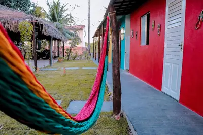 O edifício onde o quarto em acomodação particular está situado