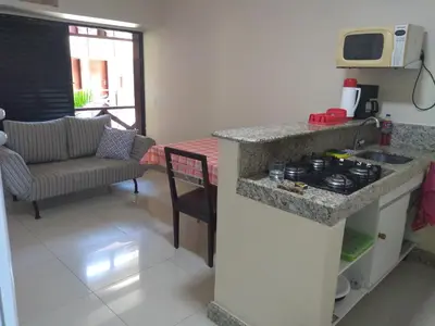 A cozinha ou kitchenette de Eco Paradise ap 122