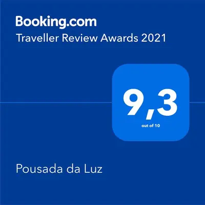Um certificado, prémio, placa ou documento mostrado em Pousada da Luz
