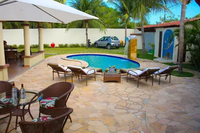 A piscina em ou perto de Pousada da Luz