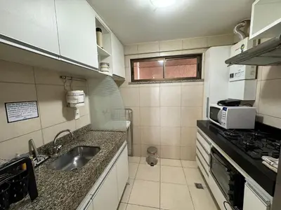 A cozinha ou kitchenette de Apto. Beverlly Hills, Próx. Beach Park