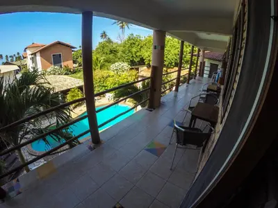 A piscina em ou perto de Hotel e Pousada Tropical Wind do Cumbuco